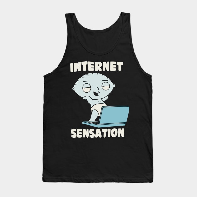 internet-sensation-enable-all-products Tank Top by patient whirl